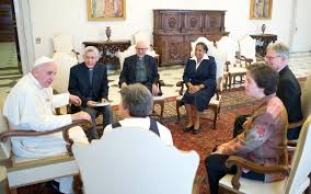 Pope Francis meets Religious